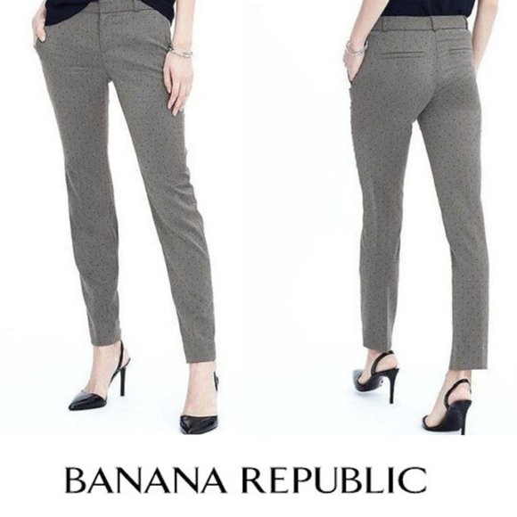 banana republic slim fit pants